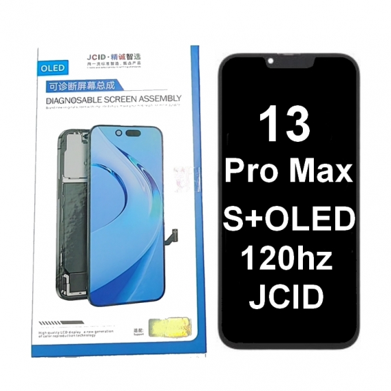 Obrázok pre Apple iPhone 13 Pro Max - LCD Displej + Dotykové Sklo + Rám JCID Diagnosable S+OLED 120Hz