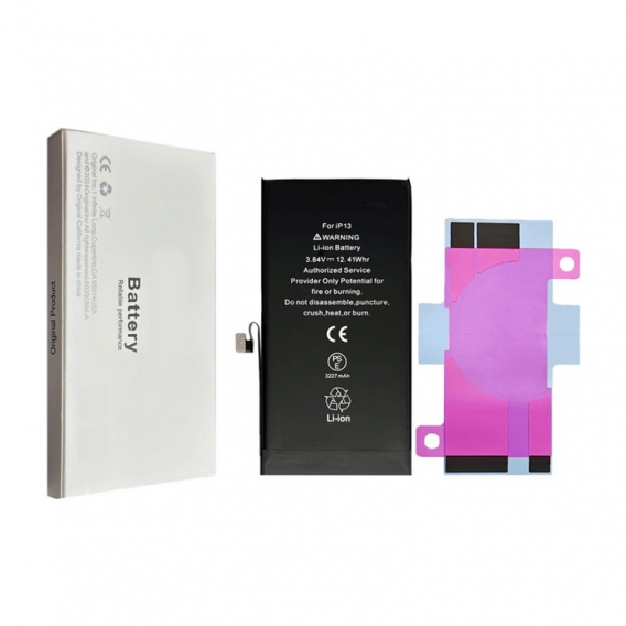 Obrázok pre Batéria Apple iPhone 13 3530mAh (žiadne vyskakovacie okno / zdravie 100%) bez spájkovania a programovania