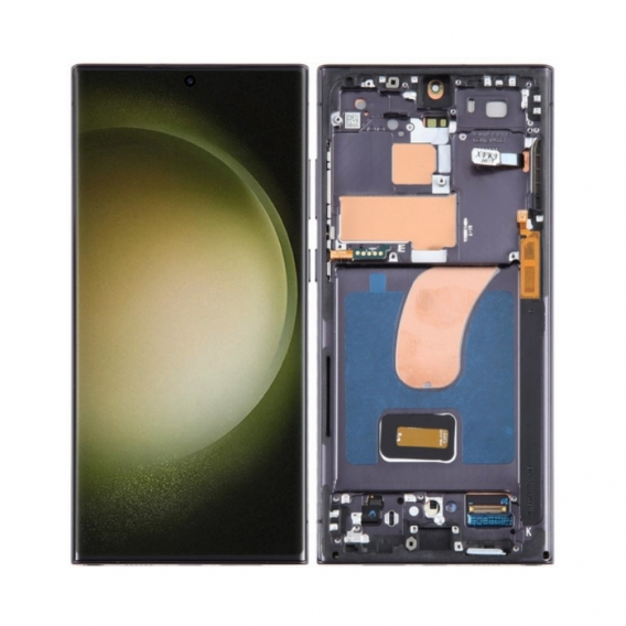 Obrázok pre LCD Displej + Dotykové sklo + Rám Samsung Galaxy S23 Ultra 5G S918B Soft OLED (1:1 Size)