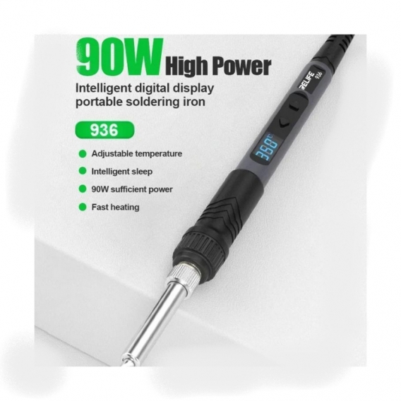 Obrázok pre Relife RL-936 – Inteligentná digitálna spájkovacia rúčka (90W)