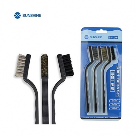 Obrázok pre Sunshine SS-046 – Sada servisných čistiacich kefiek (3 v 1)